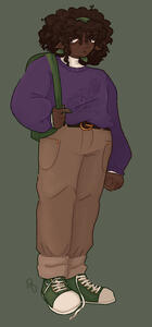 A reference piece for an Original Character of mine. (Janunary 2025)